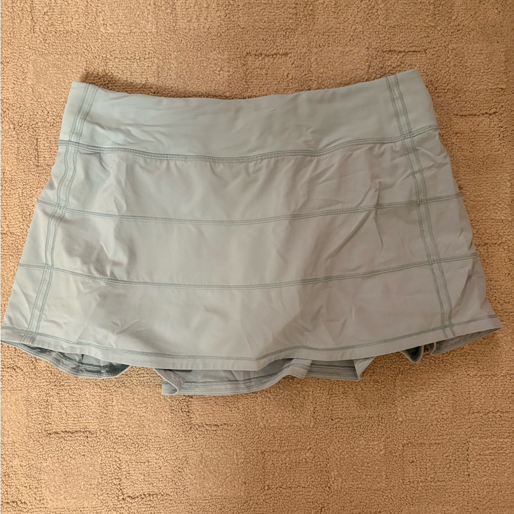 Lululemon Athletica Pace Rival Light  Gray Skort